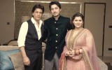 Mumbai: Actor Shahrukh Khan during the wedding reception of Congress leader Bhai Jagtap`s daughter